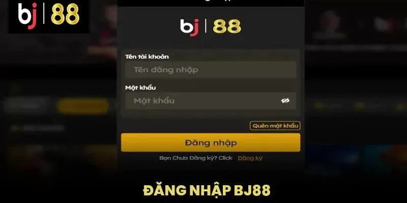 đăng nhập bj88